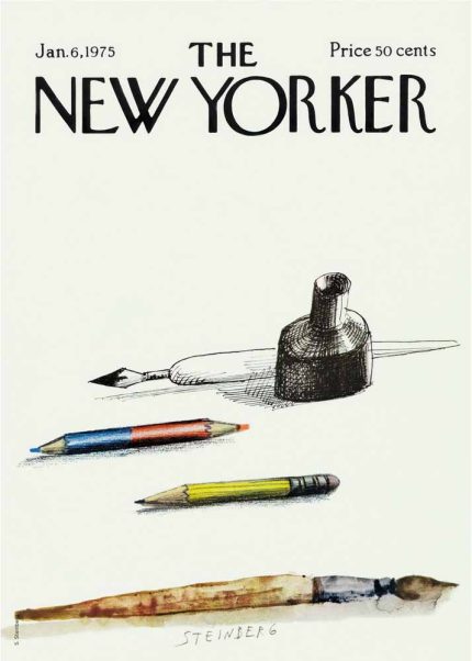 Vintage & Modern New Yorker Cover Print Wall Art Poster