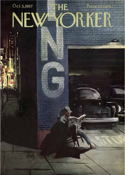 Vintage & Modern New Yorker Cover Print Wall Art Poster