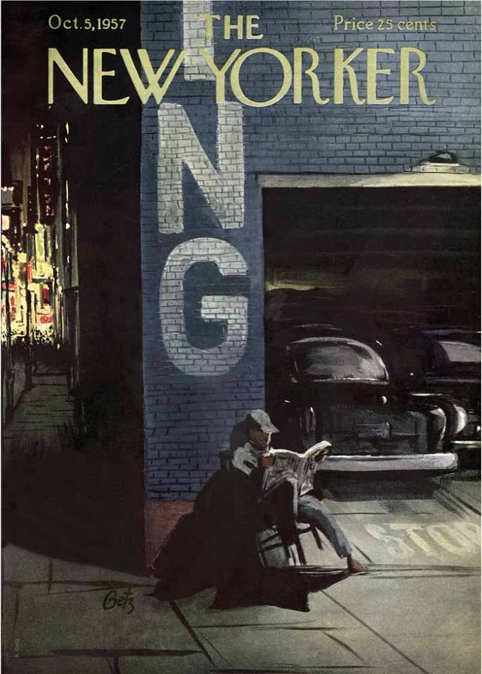 Vintage & Modern New Yorker Cover Print Wall Art Poster - Image 1