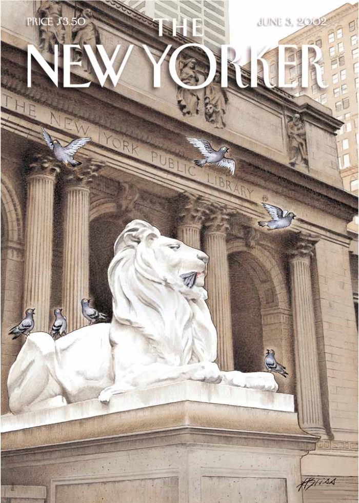 Vintage & Modern New Yorker Cover Print Wall Art Poster - Image 1