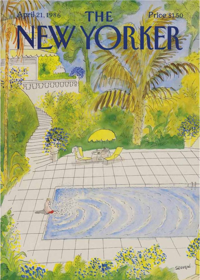 Vintage & Modern New Yorker Cover Print Wall Art Poster - Image 1
