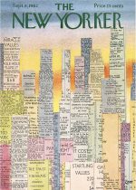 Vintage & Modern New Yorker Cover Print Wall Art Poster