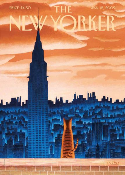 Vintage & Modern New Yorker Cover Print Wall Art Poster