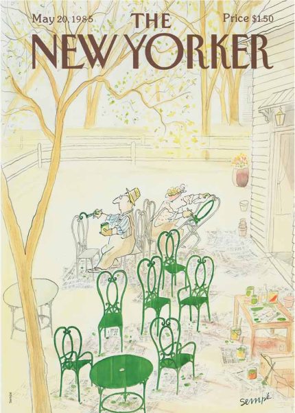 Vintage & Modern New Yorker Cover Print Wall Art Poster
