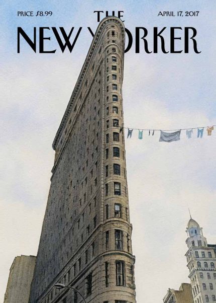 Vintage & Modern New Yorker Cover Print Wall Art Poster