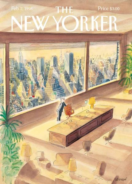 Vintage & Modern New Yorker Cover Print Wall Art Poster