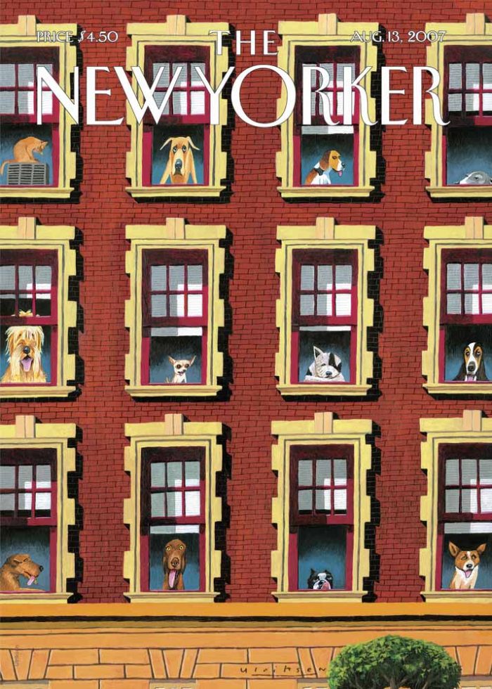 Vintage & Modern New Yorker Cover Print Wall Art Poster - Image 1