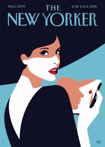 Vintage & Modern New Yorker Cover Print Wall Art Poster