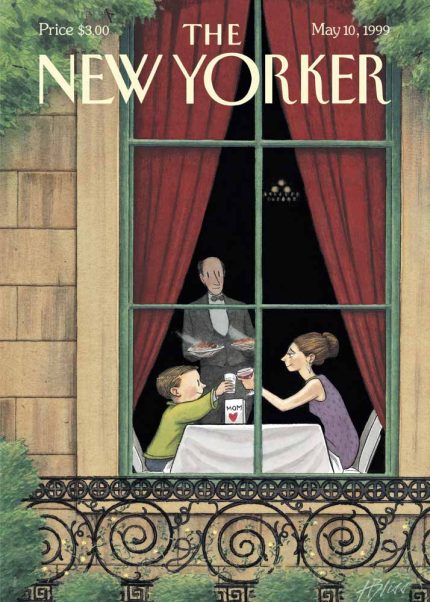 Vintage & Modern New Yorker Cover Print Wall Art Poster