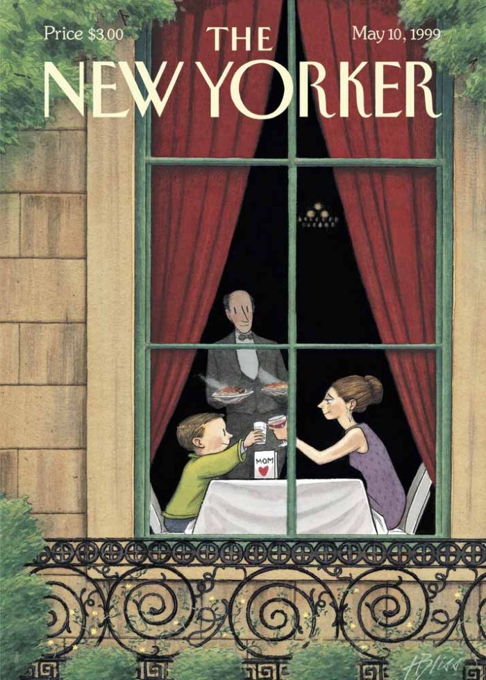 Vintage & Modern New Yorker Cover Print Wall Art Poster - Image 1