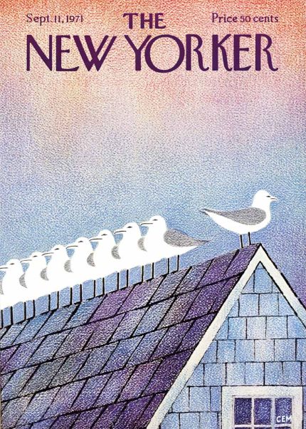 Vintage & Modern New Yorker Cover Print Wall Art Poster