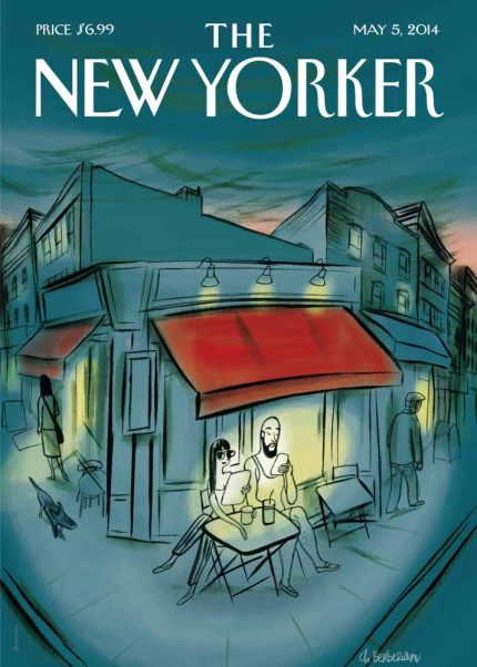 Vintage & Modern New Yorker Cover Print Wall Art Poster