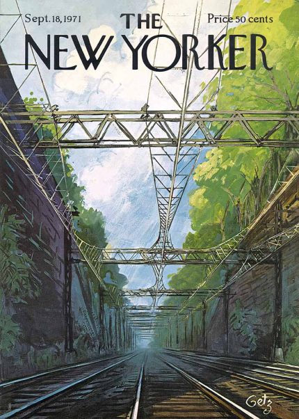 Vintage & Modern New Yorker Cover Print Wall Art Poster