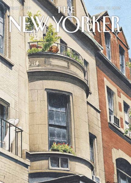 Vintage & Modern New Yorker Cover Print Wall Art Poster