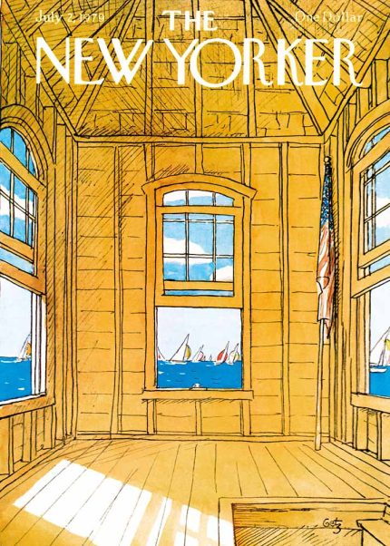 Vintage & Modern New Yorker Cover Print Wall Art Poster