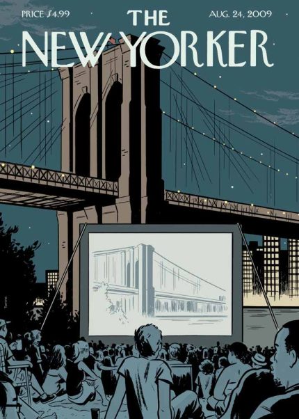 Vintage & Modern New Yorker Cover Print Wall Art Poster