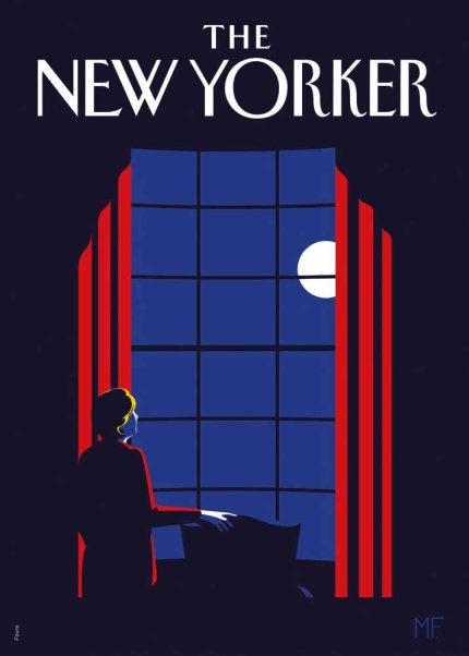 Vintage & Modern New Yorker Cover Print Wall Art Poster