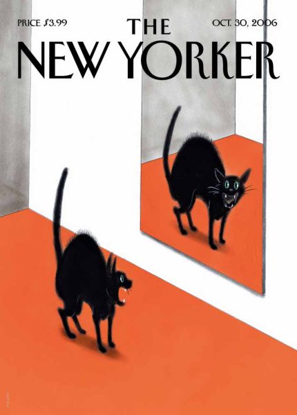 Vintage & Modern New Yorker Cover Print Wall Art Poster