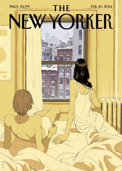 Vintage & Modern New Yorker Cover Print Wall Art Poster