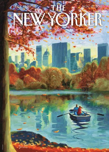 Vintage & Modern New Yorker Cover Print Wall Art Poster