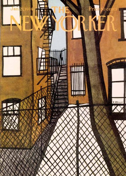 Vintage & Modern New Yorker Cover Print Wall Art Poster