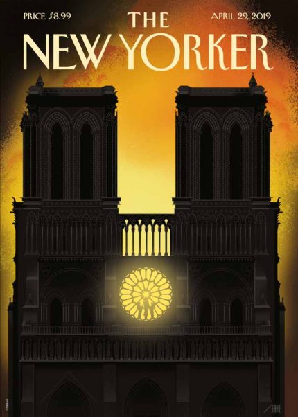 Vintage & Modern New Yorker Cover Print Wall Art Poster