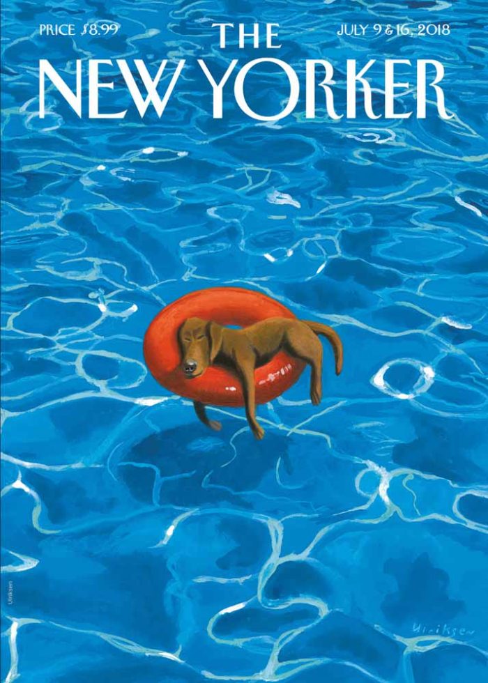 Vintage & Modern New Yorker Cover Print Wall Art Poster - Image 1