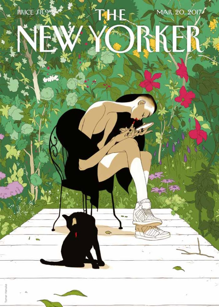 Vintage & Modern New Yorker Cover Print Wall Art Poster - Image 1