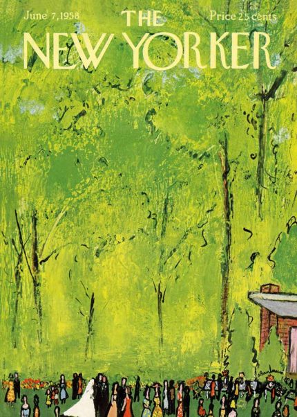 Vintage & Modern New Yorker Cover Print Wall Art Poster