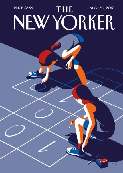 Vintage & Modern New Yorker Cover Print Wall Art Poster