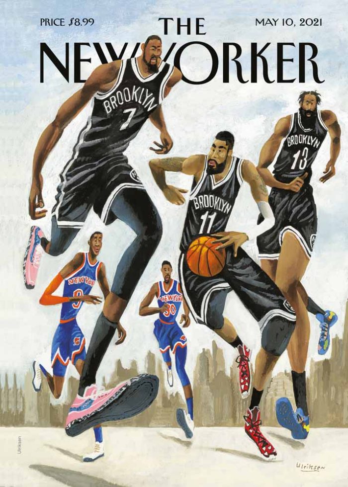 Vintage & Modern New Yorker Cover Print Wall Art Poster - Image 1