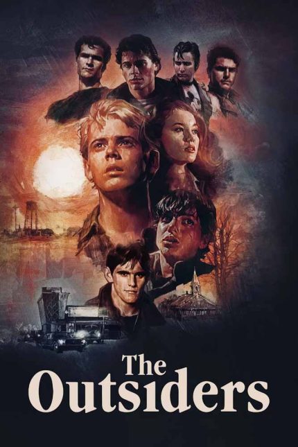 The Outsiders 1983 Movie Poster Wall Art
