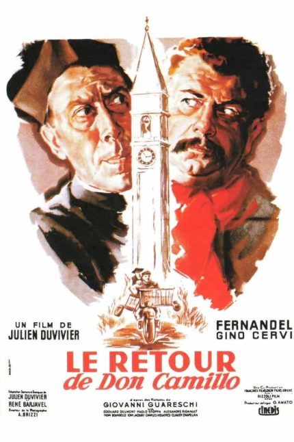 The Return of Don Camillo 1953 Movie Poster Wall Art