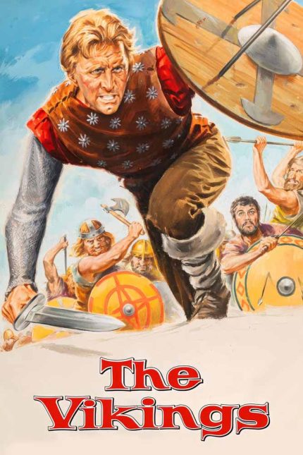 The Vikings 1958 Movie Poster Wall Art