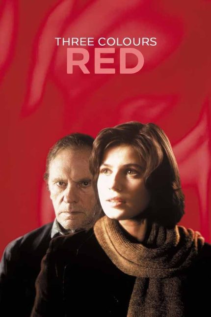 Three Colors Red 1994 Movie Poster Wall Art