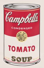 Campbell Tomato Sauce Trendy Colorful Poster Wall Art