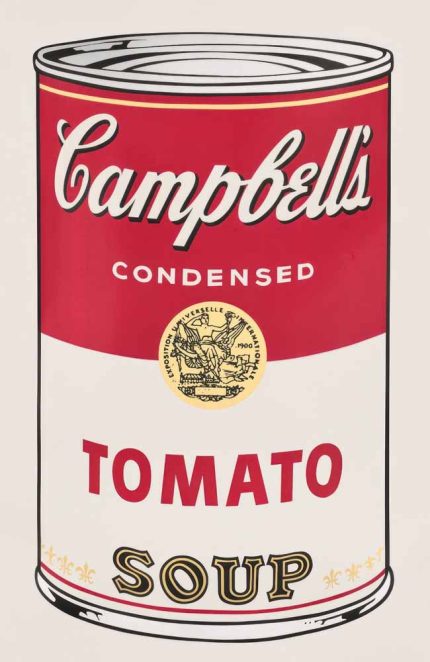 Campbell Tomato Sauce Trendy Colorful Poster Wall Art