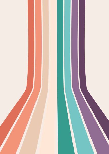 Trendy Colorful Poster Wall Art