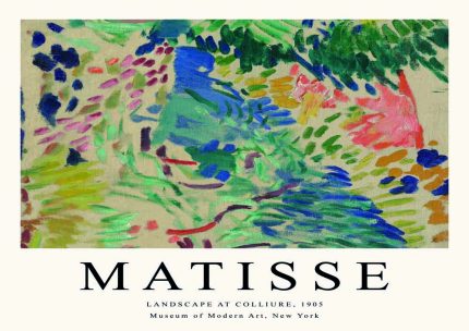 Matisse Landscape at Collioure - Fauvist Landscape Painting - 1905 Poster Wall Art