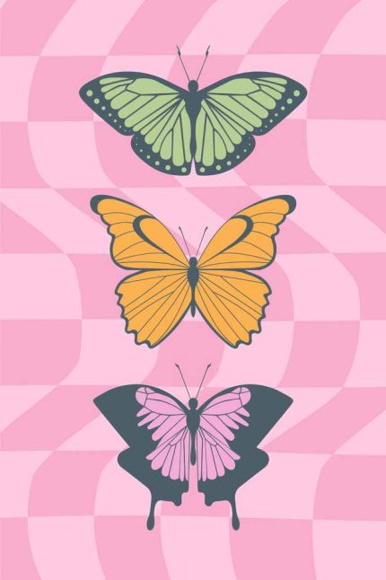 Trendy Colorful Poster Wall Art
