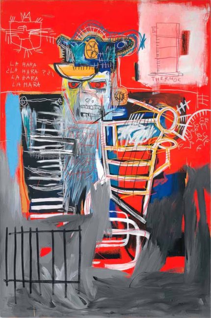 Jean-Michel Basquiat "La Hara" Art Print, Neo-Expressionist Painting Poster, Modern Art Poster Wall Art