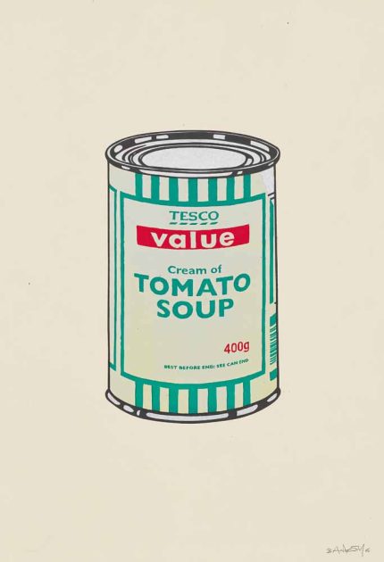 Tesco Tomato Sauce Trendy Colorful Poster Wall Art