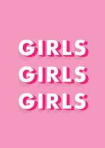 Trendy Colorful Poster Wall Art