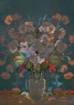 Eclectic Trendy Colorful Wall Art Poster