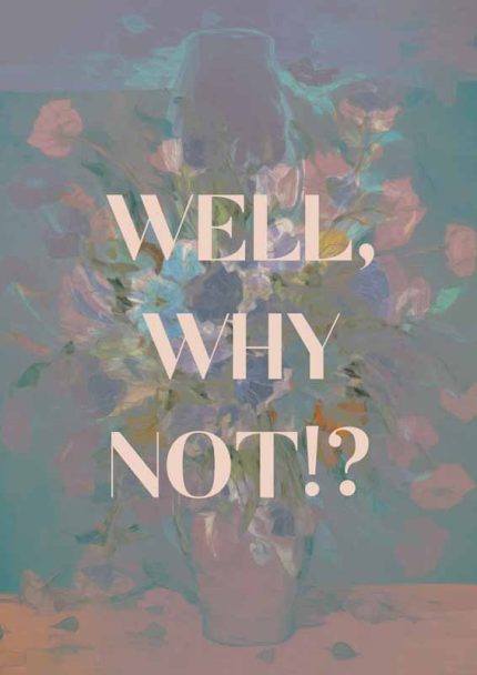 Eclectic Trendy Colorful Wall Art Poster