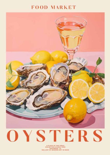 Eclectic Trendy Colorful Wall Art Poster