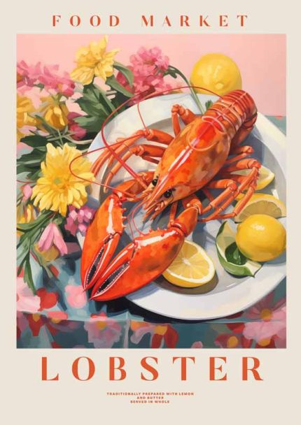 Eclectic Trendy Colorful Wall Art Poster