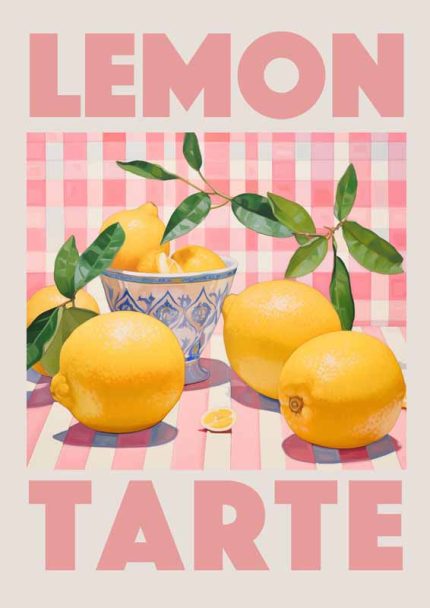 Eclectic Trendy Colorful Wall Art Poster