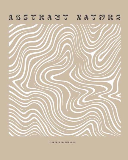 Neutral Theme Natural Color Vintage Posters Wall Art Poster