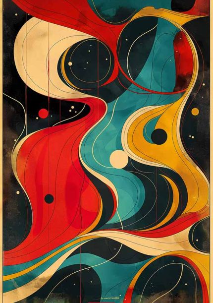 Twist Art Wall Art Metal Aluminum Print